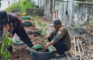 DLH Palangka Raya Tutup TPS Jalan Lawu, Bekas Lokasi Disulap Jadi Ruang Hijau